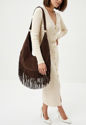 Harbour 2nd, HALONA SCHULTERTASCHE 7 CM - Shopper - brown