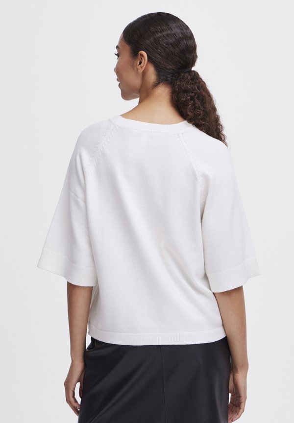BYNonina - Basic T-shirt - marshmallow3