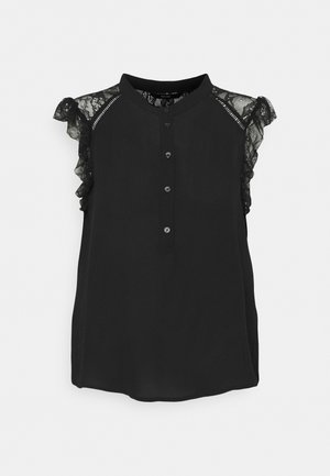 VMMAPLE FRILL - Blouse - black
