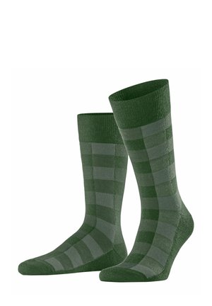 CHECKED - Socks - asparagus