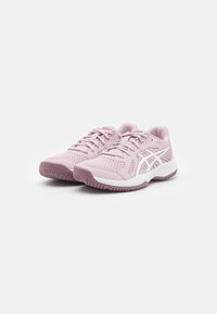 ASICS UPCOURT 6 - Volleyball shoes - watershed rose/white