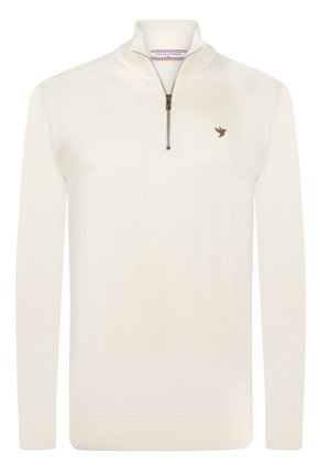 HALF-ZIP - Strickpullover - off-white