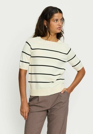 MARLA STRIPE  - T-Shirt print - arctic wolf