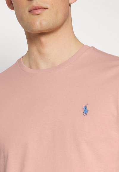 Polo Ralph Lauren CUSTOM SLIM FIT JERSEY CREWNECK T-SHIRT - T-shirt básica - adirondack rose