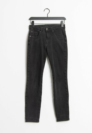 Straight leg jeans - black