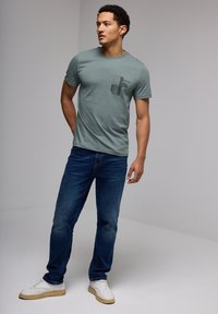 Street One MEN Camiseta estampada - grün