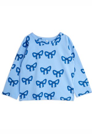 Mini Rodini BOW TEE UNISEX - Long sleeved top - blue