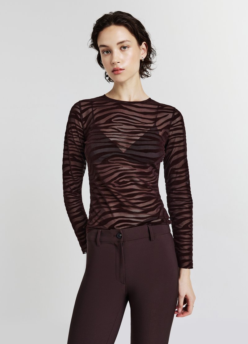 Calliope FANTASIA - Camicetta - var marrone