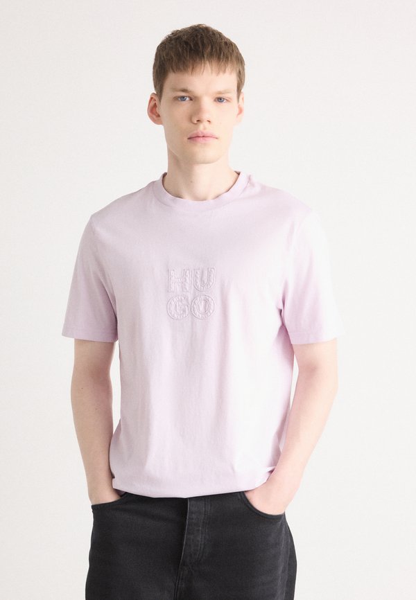 DUSTRESS - Print T-shirt - open purple