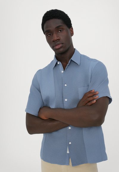 rag & bone DALTON PATCHWORK SHIRT - Hemd - blue