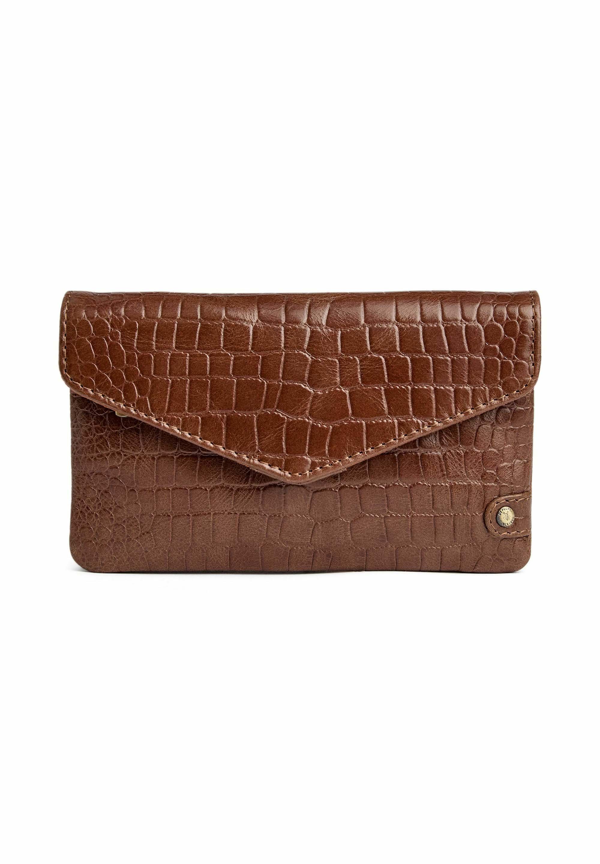 Portefeuille Long En Cuir De Croco Véritable Marron - Fabriqué Main En Thaïlande - Neuf Sans étiquette
