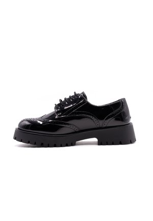 Remonte R1402 Scarpe Stringate Donna Nere Con Plantare SoftFoam E Chiusura Lampo