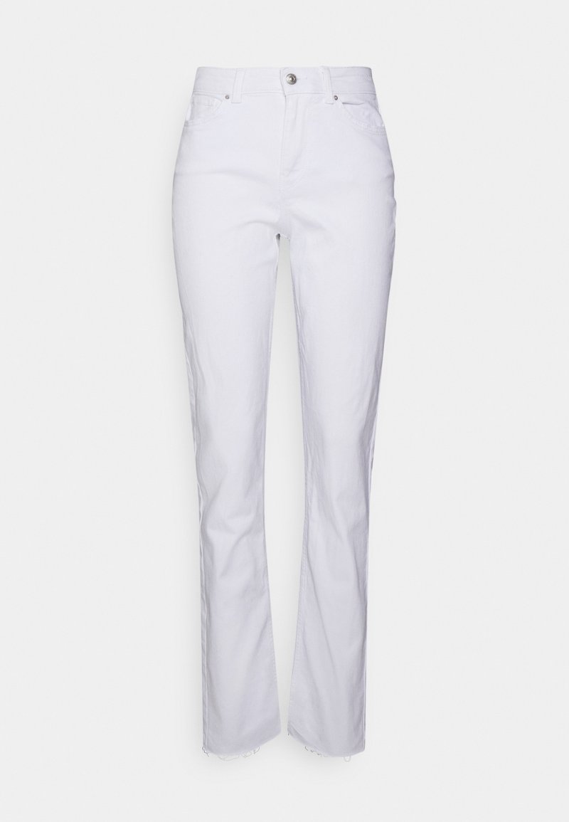 PIECES Tall Straight leg jeans wit PIECES Tall Straight leg jeans wit