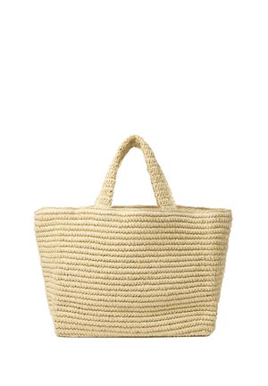 Stefanel SHOPPING - Bolso de mano - natural