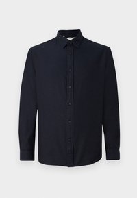 SLHREGNOAH BRUSHED TWIST - Cămașă - black