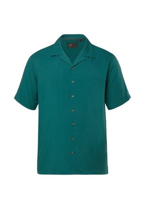 JP1880, SHIRT, SHORT SLEEVE, CUBA COLLAR, CUBA FIT - Hemd - dark fir