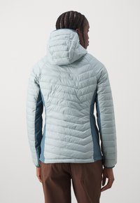 Columbia POWDER PASS™ II HYBRID HOODED JACKET - Outdoorjacka - crushed blue/everblue