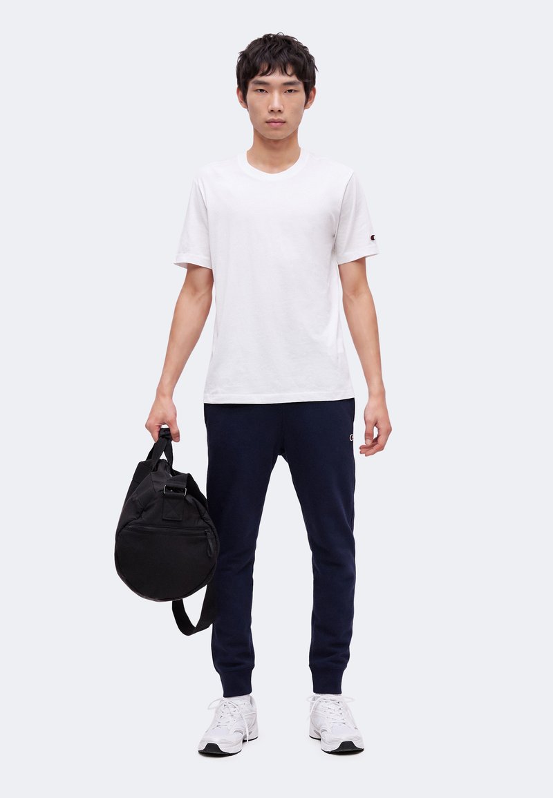 Champion CREWNECK TEE 2 PACK - T-Shirt basic - white/navy