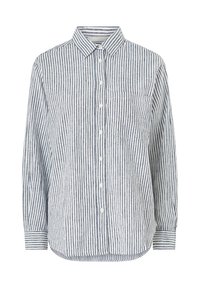 Overhemdblouse - blau gestreift