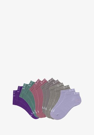 LASCANA Active 6 PACK - Sportsocken - altrosa petrol lila flieder stone grau-melange