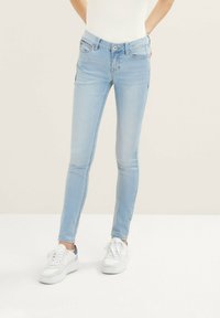 TOM TAILOR DENIM TTJONA - Vaqueros pitillo - bleached blue denim