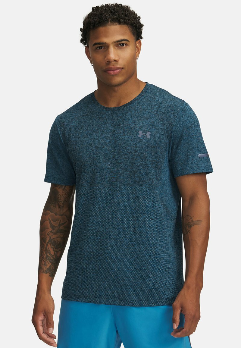 Under Armour - SEAMLESS STRIDE - Športne majice - ether blue, Povečajte