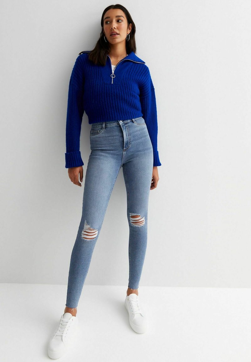 New Look Tall TALL Jeans Skinny Fit pale blue/lichtblauw Zalando.nl