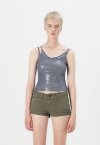 Jaded London - DOUBLE LAYERED - Top - blue Thumbnail Image 1
