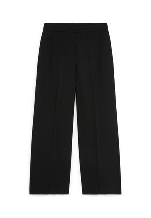 ARKET, ARKET CROPPED TROUSERS - Pantalon classique - black