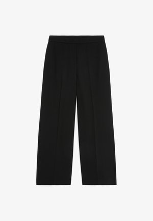 ARKET, ARKET CROPPED TROUSERS - Pantalon classique - black