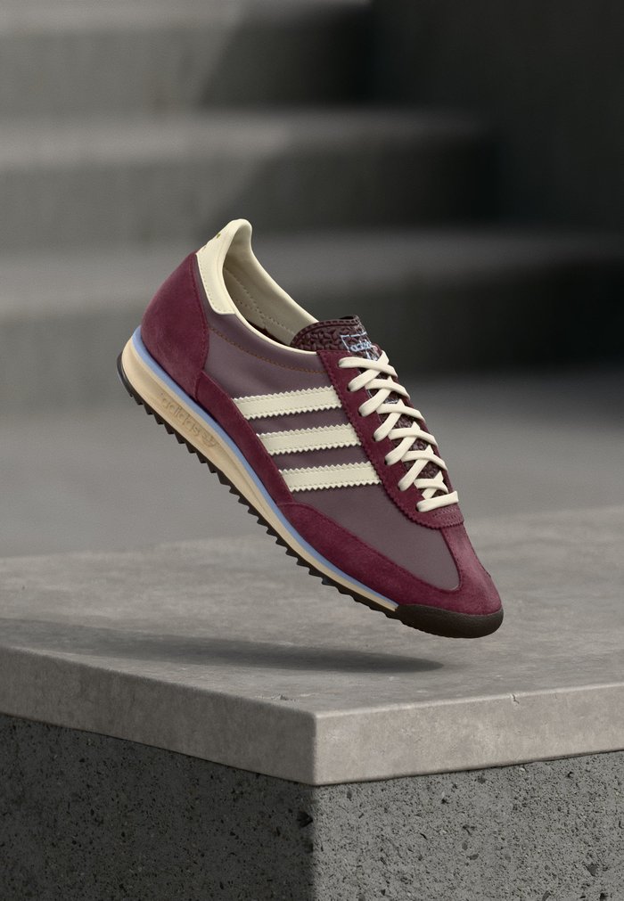 adidas SL 72 OG - Trainers - maroon/cream white/blue dawn