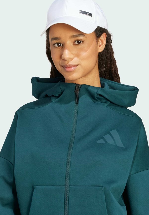 Zip-up sweatshirt - aurora ivy3