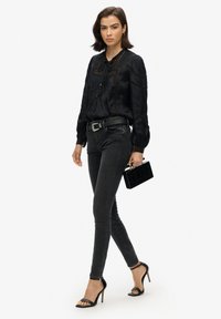 Superdry & Co LONG-SLEEVED - Bluse - black