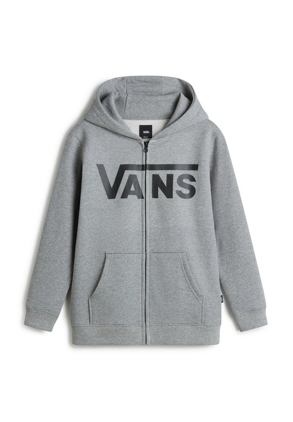 VANS CLASSIC II FULL ZIP - Sweatjacke - concrete heather