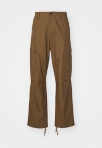 REGULAR PANT - Cargobukser - chocolate rinsed