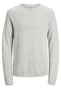 JJEHILL CREW NECK  - Svetrík - light grey melange
