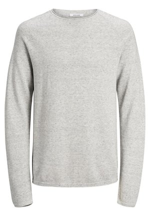 JJEHILL CREW NECK NOOS - Džemperis - light grey melange