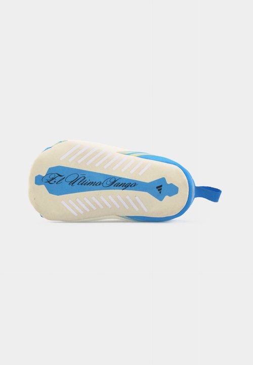 adidas F50 MESSI Crib - Indoor football boots - ivory/semi blue burst/icey blue — photo 6