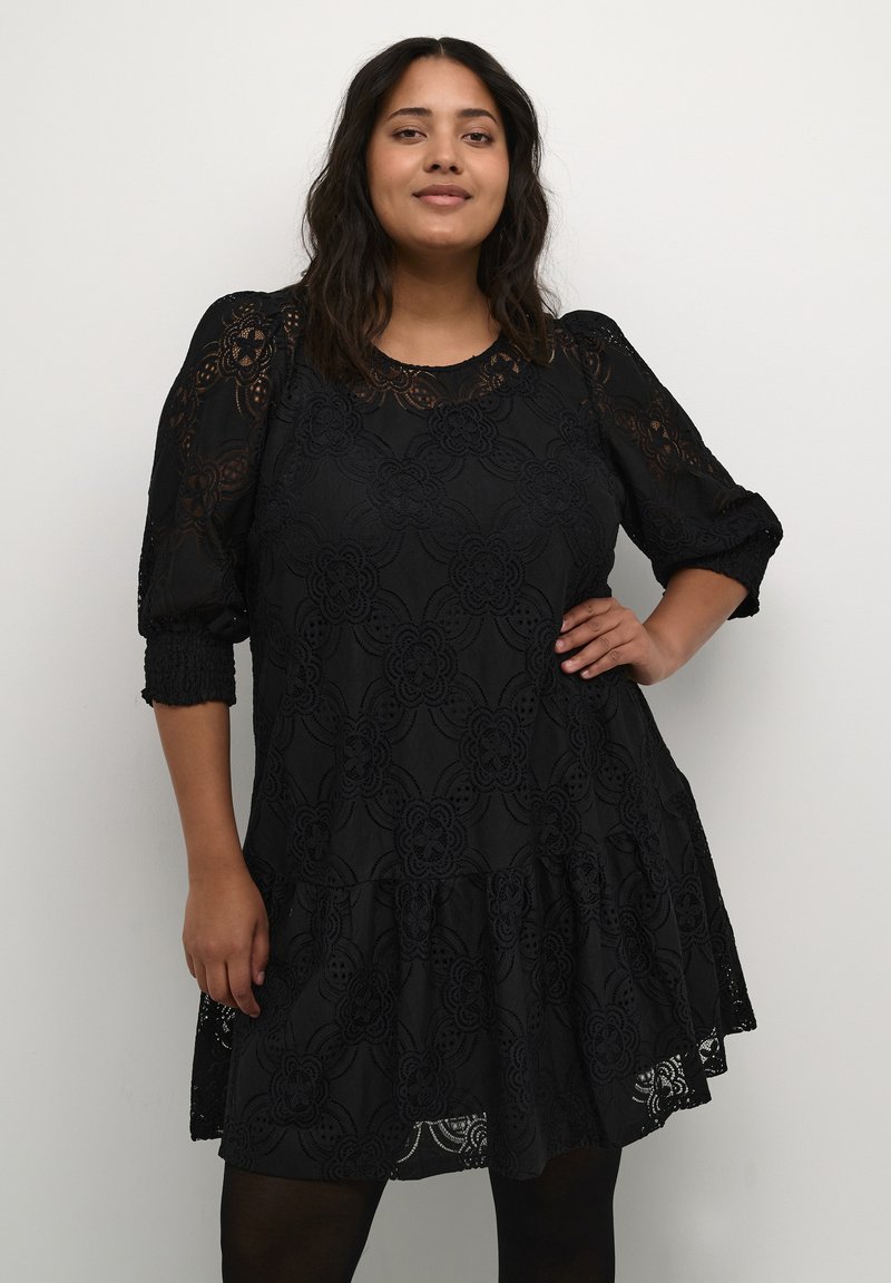 KAFFE KAelva Dress-Deep Black