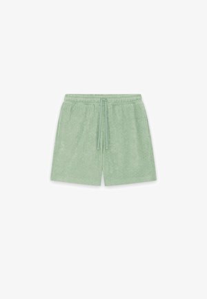 Lyle & Scott, MID BOTTOMS HONEYCOMB TOWELLING - Shorts - misty sage
