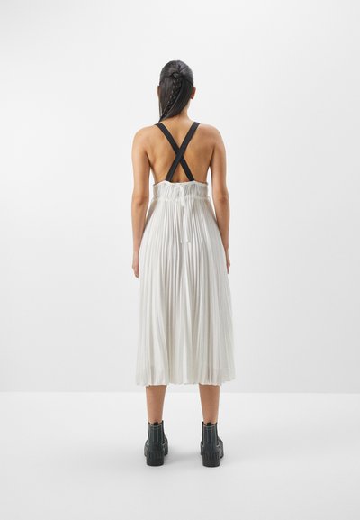 Proenza Schouler White Label BROOMSTICK PLEATED TANK DRESS - Φόρεμα ημέρας - offwhite