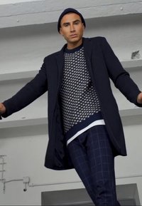 Only & Sons ONSJULIAN KING COAT - Classic coat - night sky melange