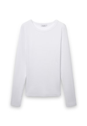 TINTA UNITA - Maglietta a manica lunga - bianco ottico