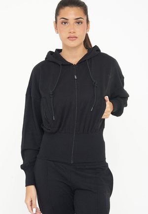 LEGEA TRIXY - Felpa con zip - nero