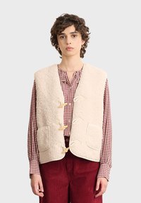 POLETTE - Chaleco - off white