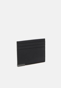 Calvin Klein MODERN PLAQUE CARDHOLDER UNISEX - Portafoglio - black