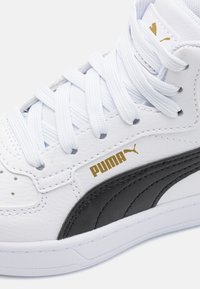 Puma CAVEN 2.0 MID UNISEX - Vysoké tenisky - white/black/gold