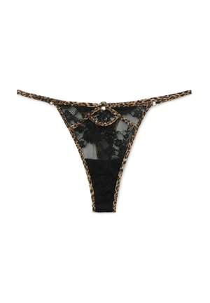 Tezenis, JUNGLE GLOW, czarny melanż