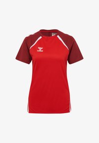 No seleccionado, true red maroon