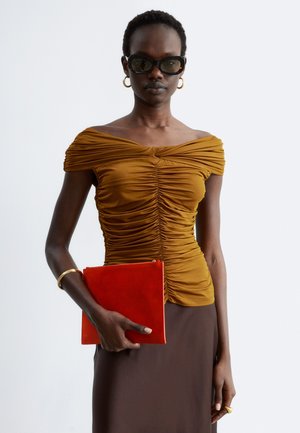 & OTHER STORIES, T-shirt print - brown